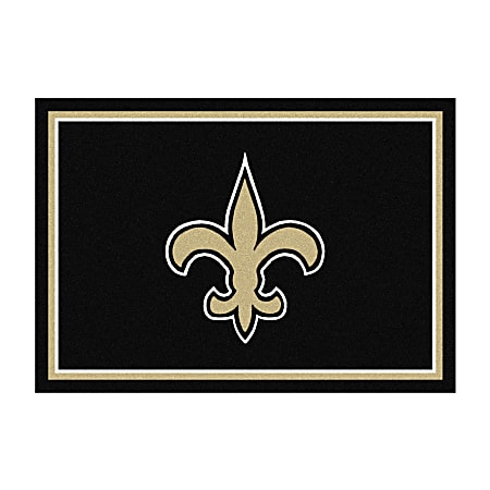 Imperial NFL Spirit Rug, 4' x 6', New Orleans Saints