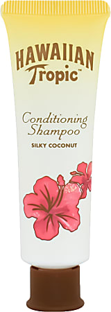 Hotel Emporium Hawaiian Tropic Conditioning Shampoo, Silky Coconut, 1 Oz, Pack Of 144 Tubes