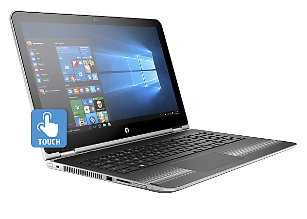 HP Pavilion x360 2 In 1 15 bk152nr Laptop 15.6 Touch Screen 6th