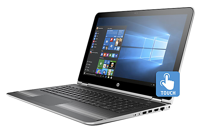 HP Pavilion x360 2 In 1 15 bk152nr Laptop 15.6 Touch Screen 6th
