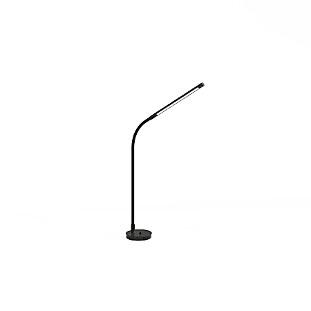 Safco® Resi LED Desk Lamp, 18-1/2", Black