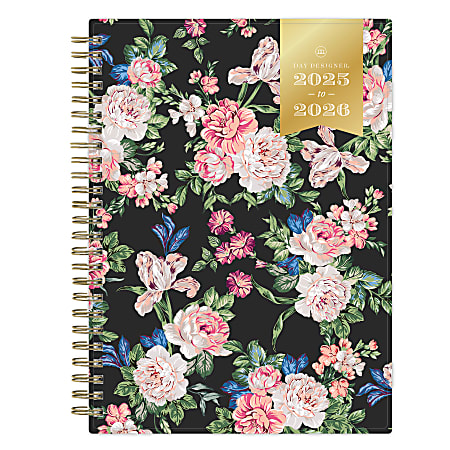 2025-2026 Day Designer Weekly/Monthly Academic Planner, 8-1/2" x 11", Deep Blue, July 2025 To June 2026, 151642