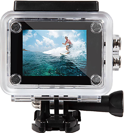 iJoy VISIONNE 4K Waterproof Action Camera, Black