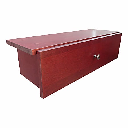 Concepts In Wood Single-Wide Drawer Kit, 7 7/8"H x 28 7/8"W x 9 5/8"D, Cherry