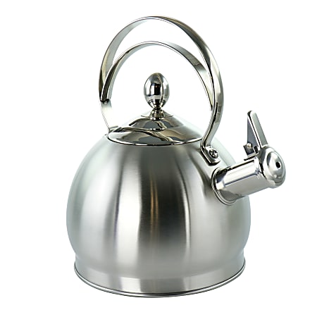 Aroma AWK 267SB 1 Liter Electric Kettle Silver - Office Depot