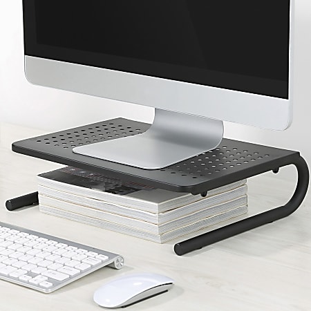 Lorell Monitor/Laptop Stand - 20 lb Load Capacity - 5.5