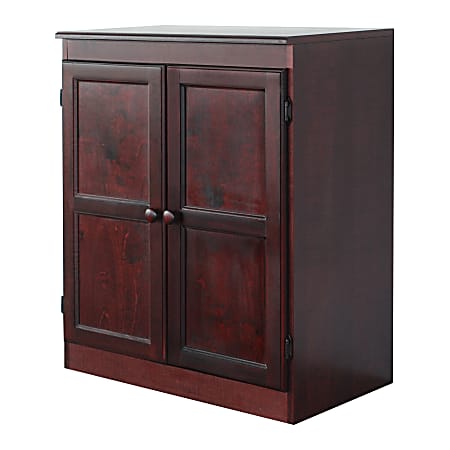 Concepts In Wood Storage Cabinet, 3 Shelves, Cherry