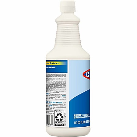 Clorox Commercial Solutions Bleach Cream Cleanser - 32 fl oz (1 quart) - 512 / Pallet - Clear
