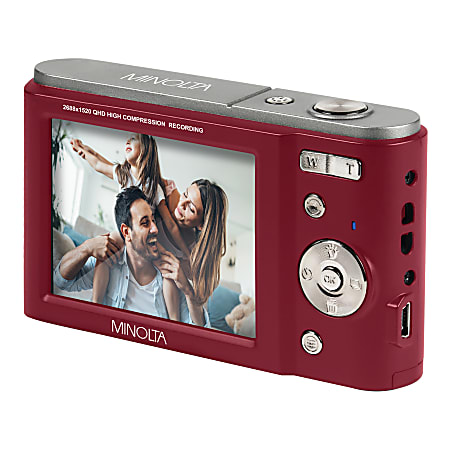 高価値セリー Minolta MND20 With Camera Digital Zoom 16x HD Megapixel 44 フィルムカメラ