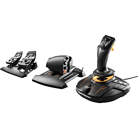 The Thrustmaster TH8A shifter will accompany us on Farming