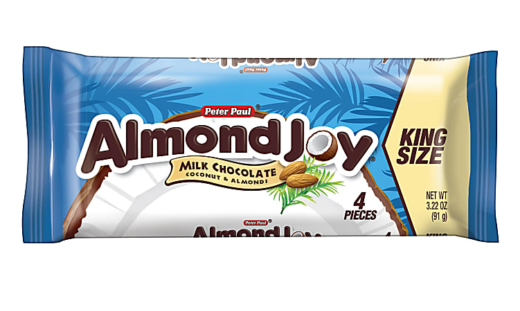 Almond Joy King Size, 3.22 Oz