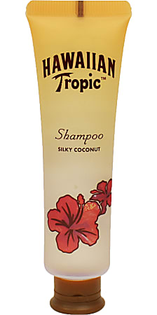 Hotel Emporium Hawaiian Tropic Shampoo, 1.35 Oz, Silky Coconut, Case Of 144 Tubes