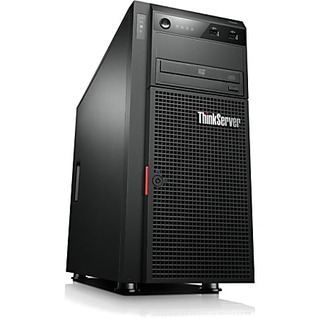 Lenovo ThinkServer TD340 70B7002WUX Tower Server - 1 x Intel Xeon E5-2420 V2 Hexa-core (6 Core) 2.20 GHz - 8 GB Installed DDR3L SDRAM - Serial ATA/600, 6Gb/s SAS Controller - 0, 1, 10 RAID Levels - 1 x 800 W