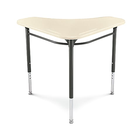 HON® SmartLink™ Adjustable Student Desks, Sand, Set Of 2
