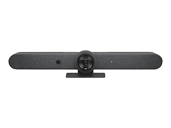 Logitech Rally Bar Mini All-In-One Video Bar for Small to Medium Rooms, Graphite - 3840x 2160 Video - 960001336
