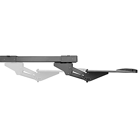 Adjustable keyboard sales tray under desk