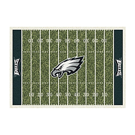 Imperial NFL Homefield Rug, 4' x 6', Philadelphia Eagles