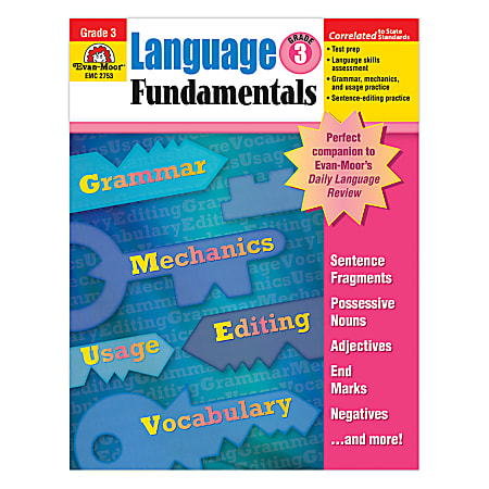 Evan-Moor® Language Fundamentals, Grade 3