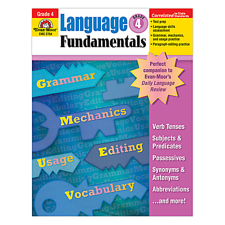 Evan-Moor® Language Fundamentals, Grade 4