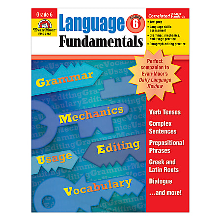 Evan-Moor® Language Fundamentals, Grade 6