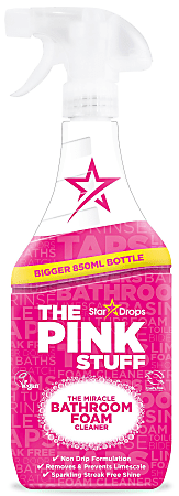 The Pink Stuff Bathroom Foam Cleaner, 25.4 Oz, Total Qty 1