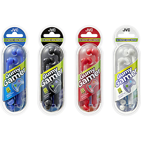 JVC Gumy Gamer HA FX7G B Earset Stereo Mini phone 3.5mm JVC Gumy Gamer HA FX7G B Earset Stereo Mini phone 3.5mm