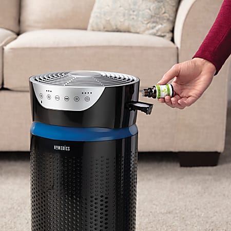 HoMedics AP T40 TotalClean 5 In 1 Tower Air Purifier Black True