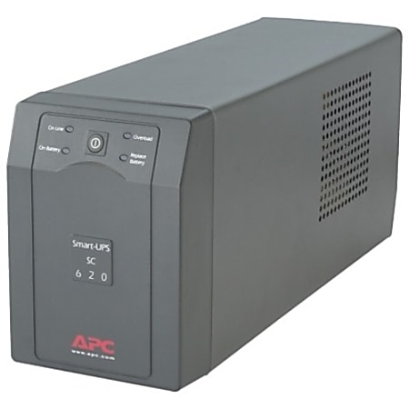 APC™ Smart-UPS® SC620 Battery Backup, 620VA/390 Watt
