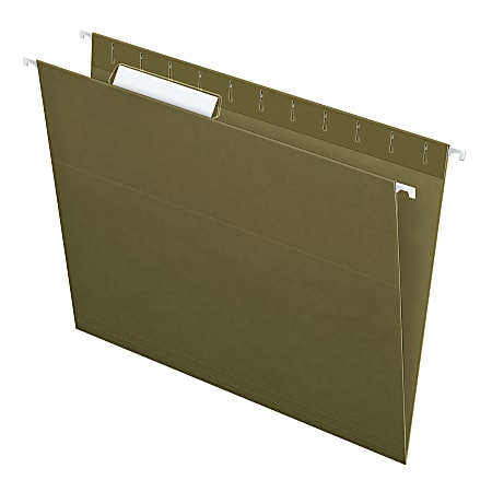 Pendaflex® Standard Green Hanging Folders, Letter Size, Standard Green, Box Of 25