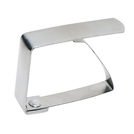 Winco Stainless Steel Tablecloth Clips, 1" x 2",