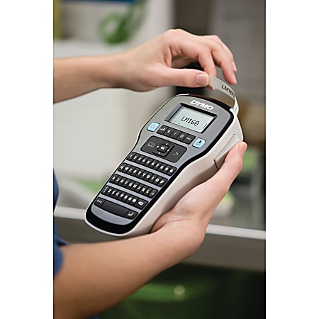  DYMO LabelManager 160 Portable Label Maker Bundle,  Easy-to-Use, One-Touch Smart Keys, QWERTY Keyboard, Large Display, For Home  & Office Organization, Includes 3 D1 label cassettes : Office Products