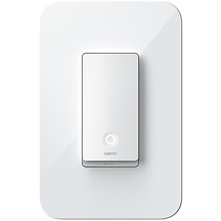 WeMo Smart Light Switch 3-Way - 3-way Switch - Light Control, Fan Control - Alexa, Google Assistant, Google Home, Apple HomeKit, IFTTT Supported - 120 V AC - 1800 W