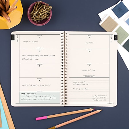 2024 2025 Cambridge GreenPath WeeklyMonthly Academic Planner 5 12 x 8 ...