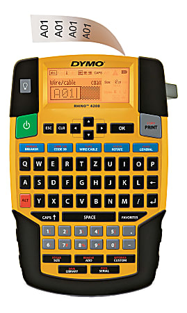 DYMO® Rhino 4200 Industrial Labeler