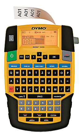 DYMO Rhino 4200 Industrial Labeler - Office Depot