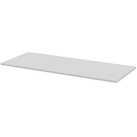 Lorell® Width-Adjustable Training Table Top, 72" x 30", Gray