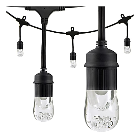 Outdoor cafe lights led 2025