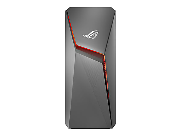ASUS ROG Strix GL10CS DB762 - Tower - Core i7 9700K / 3.6 GHz - RAM 16 GB - SSD 512 GB, HDD 1 TB - GF GTX 1660 Ti - GigE - WLAN: 802.11a/b/g/n/ac, Bluetooth 5.0 - Windows 10 64-bit - monitor: none - iron gray
