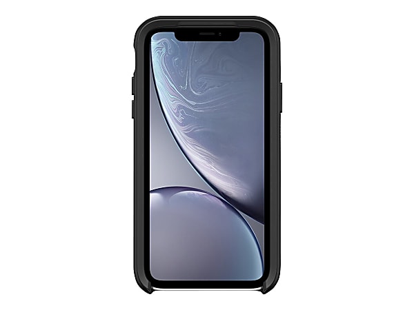 OtterBox uniVERSE - Back cover for cell phone - polycarbonate, synthetic rubber - black - for Apple iPhone XR