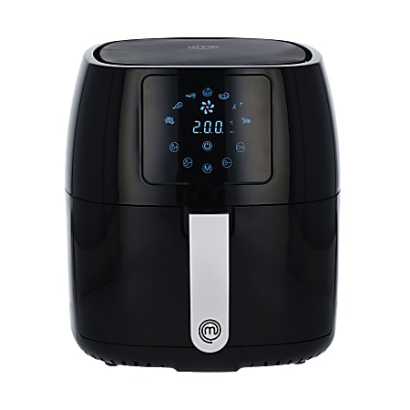 MasterChef 1400W Air Fryer, 4.75 Qt, Black