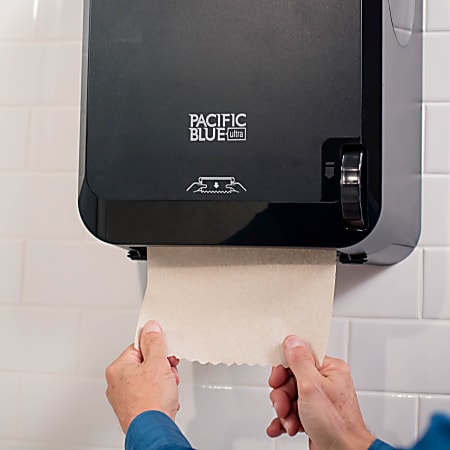 Pacific Blue Ultra by GP PRO Mechanical High Capacity Paper Towel Dispenser 59589 12.9 x 9 x 16 Black 1 Dispenser ODP Business Solutions