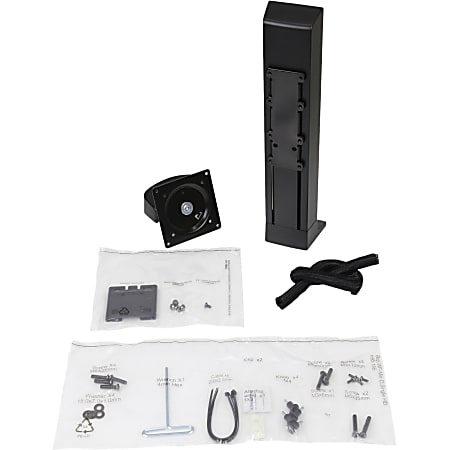Ergotron Desk Mount for LCD Display - Black - 1 Display(s) Supported - 24" Screen Support - 16.09 lb Load Capacity