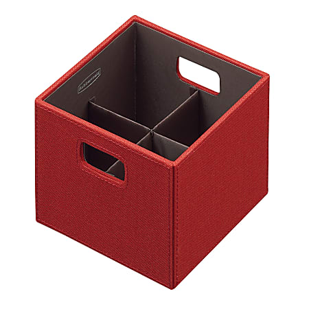 Rubbermaid Bento Decorative Storage Container X Large Paprika - Office Depot