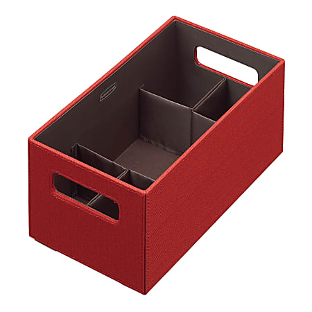 Rubbermaid® Bento Decorative Storage Container, Medium, Paprika
