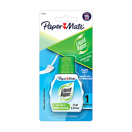 Liquid Paper Smooth Coverage Correction Fluid Fast Dry 22 mL