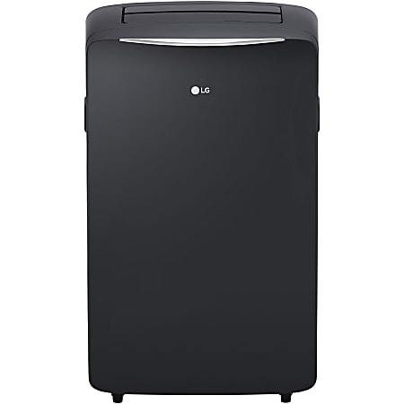 LG Portable Air Conditioner, 14,000 BTU, 29 9/16"H x 17 1/2"W x 14 13/16"D, Graphite Gray