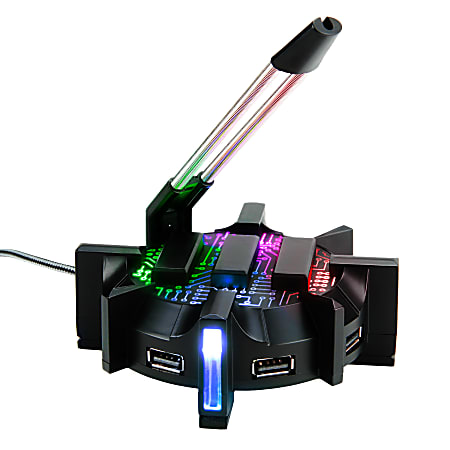 ENHANCE PRO Gaming Mouse Bungee - Hub - 4 x USB 2.0 - desktop