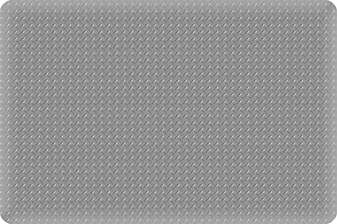 Office Depot&reg; Brand K-Marble Foot Anti-Fatigue Mat, 24" x 36", Gray