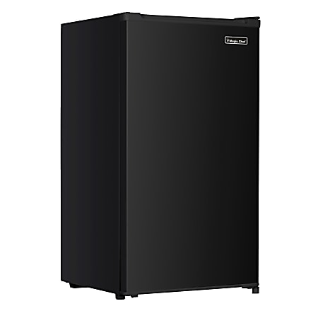 Magic Chef 3.2 Cu. Ft. Freezerless Mini Fridge, Black