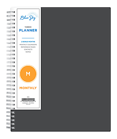 Blue Sky™ Monthly Planner, 8" x 10", Passages, January To December 2021, 100011